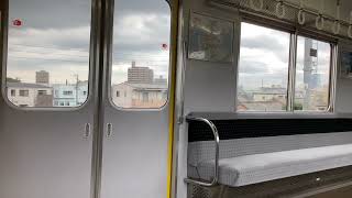 【抵抗制御】近鉄2400系車窓+走行音 黄金〜烏森
