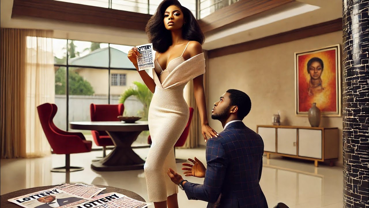 Her Husband secretly divorced her ... but when she won lottery he came back crawling...but