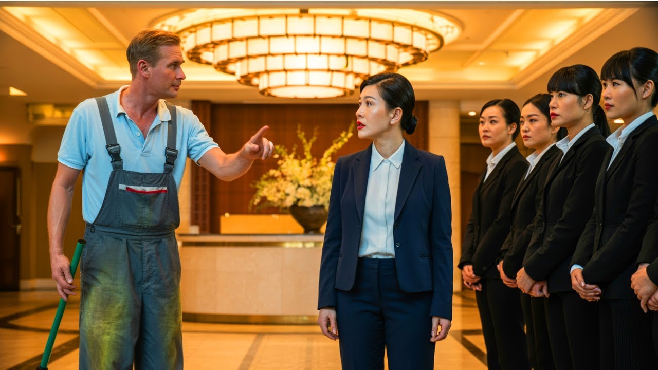 Single Dad Janitor Was Mopping Floors — Then Spoke Japanese to the Shy ...