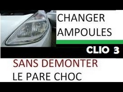 Ampoule Renault Clio 3 dès 2006 » Le Guide