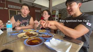 Korean, FIRST TIME vs 4 Years in Malaysia (ENG/Malay Sub) #nasilemak #durian #cendol #roticanai