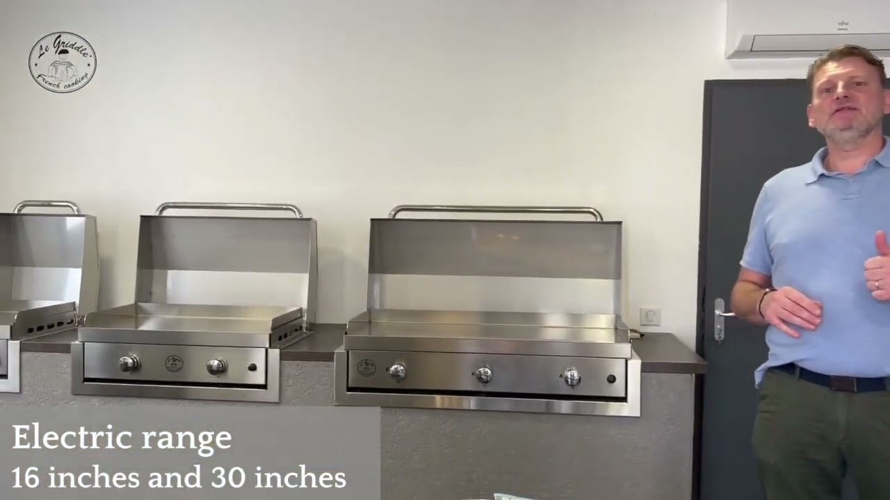 Le Griddle 30 2 Burner Stainless Electric Griddle - GEE75| Primeply
