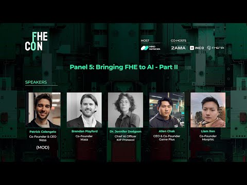Panel Discussion: Bringing FHE to AI - Part 2 (FHECon at Token2049 Singapore)