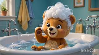 Bouncy Bearβs Bubble Bath π»π«§ | Fun Nursery Rhyme for Kids | Bath Time Song | Hoppiloo Kids