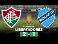 FLUMINENSE VENCE O BOLÍVAR MAS SEGUE EM SITUAÇÃO DIFÍCIL NA LIBERTADORES! FLUMINENSE 2 x 1 BOLÍVAR