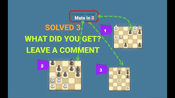 Pocket Chess 27 October 2023 (3 SOLVED) #chess #puzzle  #pocketchess #kidslearning #solved