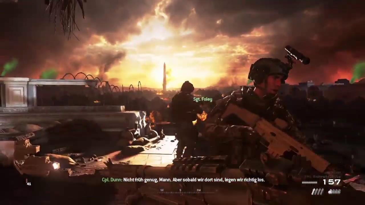 Call Of Duty Modern Warfare 2 Remastered Deutsch 11 Weisses Haus Gameplay German Ps4 Youtube