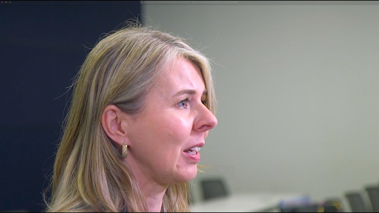 Certificate in GenAI for Team Productivity Student Story Ladislava Khailova