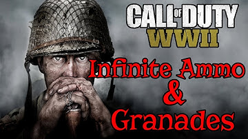 CALL OF DUTY WW2 | How to CHEAT | INFINITE AMMO & GRANADES