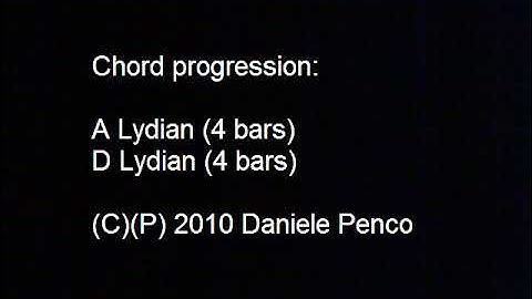 Amaj9#11 to Dmaj9#11 Lydian - DP