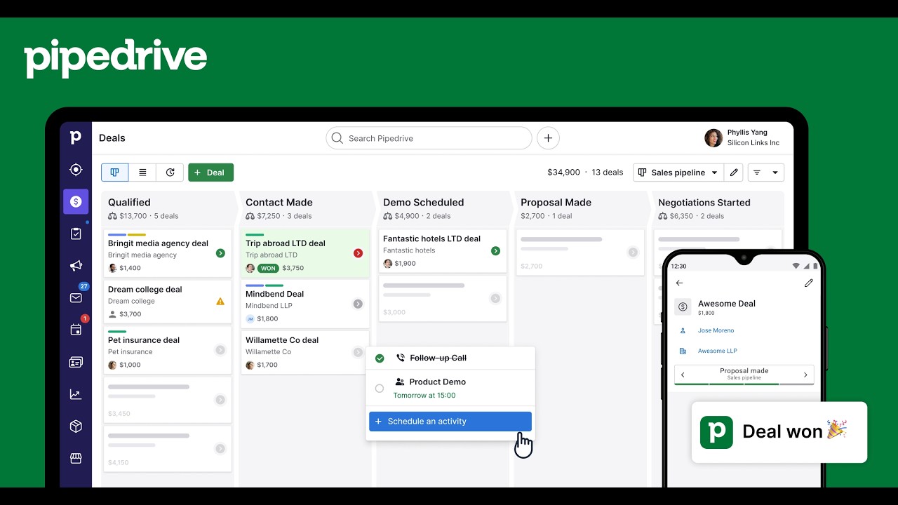 Pipedrive tutorial for Absolute Bginners 2026