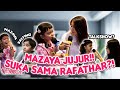 Mazaya jujur  mazaya suka sama rafathar 