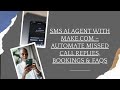 SMS AI Agent with Make.com – Automate Missed Call Replies, Bookings &amp; FAQs