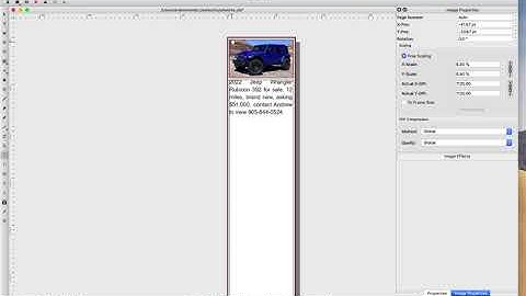 How to crop and scale images using Scribus (for newspaper classified ads).