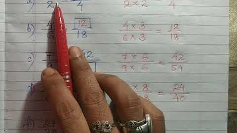how to find missing numerator or denominator of equivalent fractions. wks 3