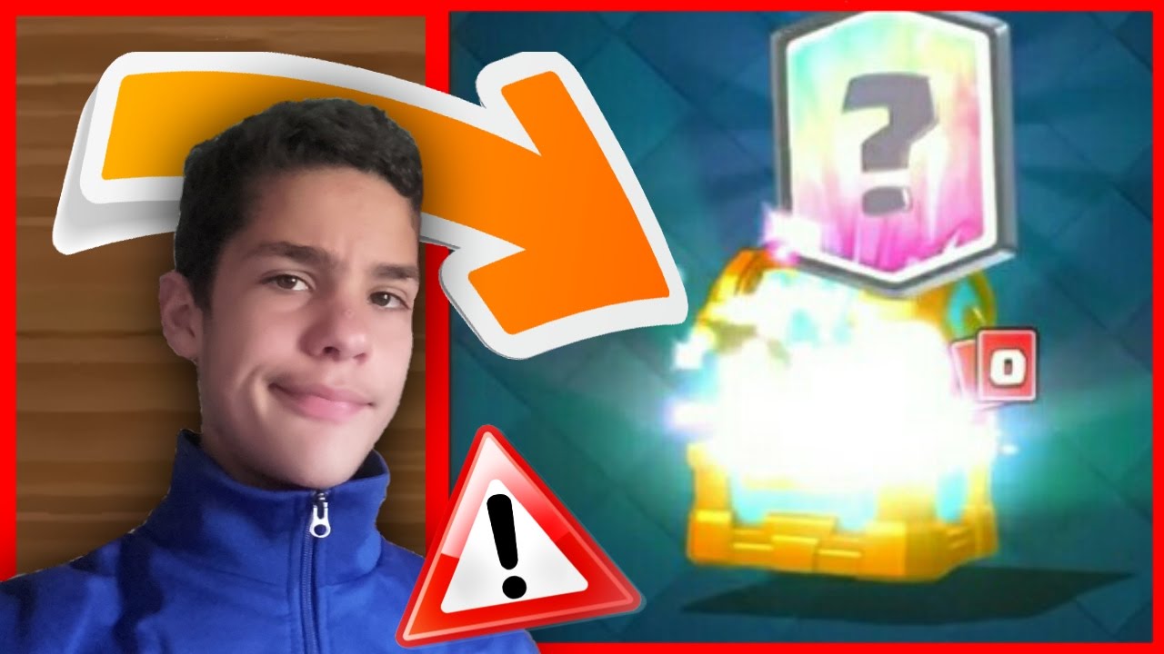 Incroyable LÉgendaire Dans Un Coffre À Couronne Clash Royale Fr Youtube