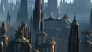 Coruscant: A 4K Relaxing Meditation to the Skyline of the Star Wars City