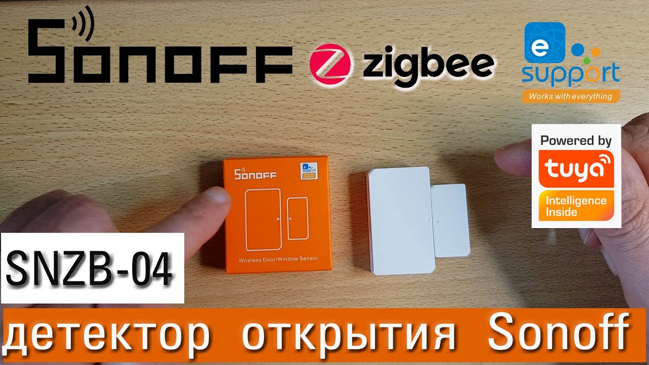 Датчик открытия Sonoff SNZB-04. Обзор. Работает ли он с экосистемой  Tuya?