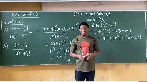 FACTORIAL 3: Example on Factorial. #excellenceacademy #jonahemmanuel