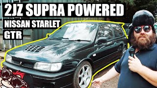 🐒 BABY GTR! 2JZ SWAPPED NISSAN PULSAR GTI-R STARLET - WORLD FIRST