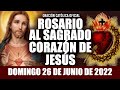 ROSARIO AL SAGRADO CORAZÓN DE HOY DOMINGO 26 DE JUNIO DE 2022(MES DEL SAGRADO CORAZÓN DE JESÚS)