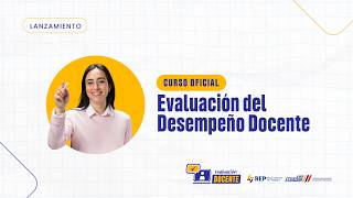 Inauguración | Curso online: Evaluación del Desempeño Docente