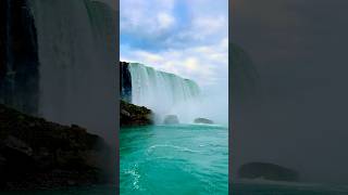 When three waterfalls meet in one point #niagarafalls #canada #newyork #shorts #adele #music#song