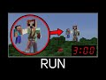 Minecraft wait what meme part 447 (scary giant Alex and Steve)