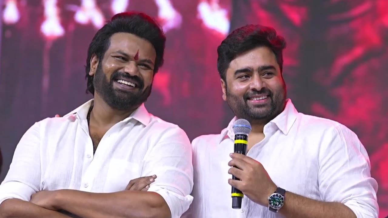 Hero Rohith Hero Nara Rohith Speech @ Bhairavam Trailer Launch Event - Bellamkonda ...