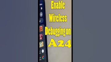 How to Enable Wireless Debugging on Samsung Galaxy A24 | Enable Wireless Debugging Without Cable