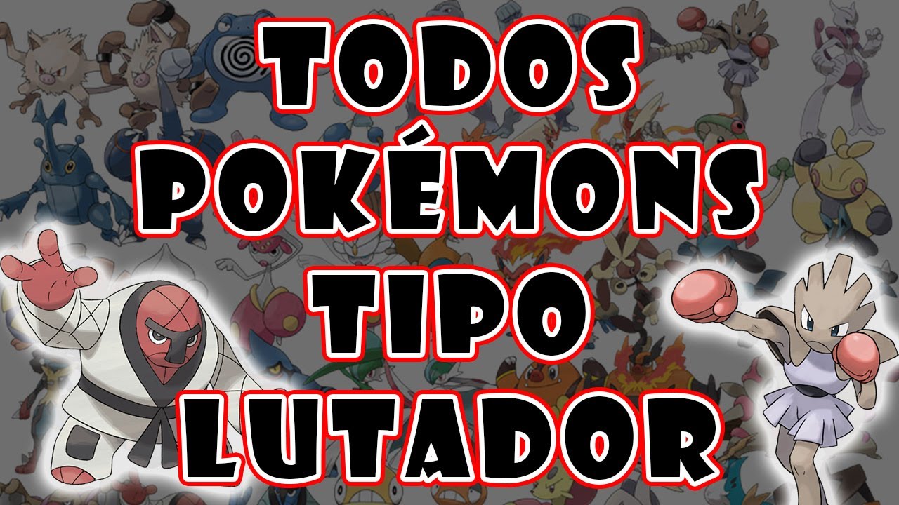 RANKEANDO TODOS OS POKÉMON DO TIPO Lutador! Fight Type Pokémon