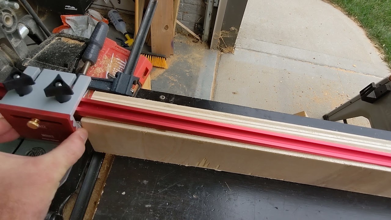 Is my miter saw T-track idea brilliantly stupid or stupidly brilliant