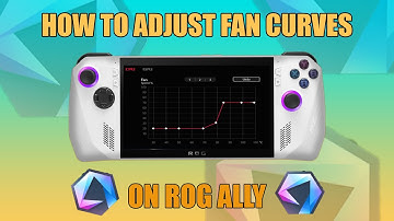 How to create custom fan curves on ROG Ally