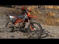 KTM 690 ENDURO R a day on the lanes….