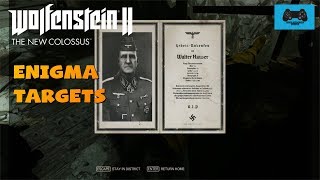 The Enigma Machine: Walter Hauser | Wolfenstein II The New Colossus Walkthrough