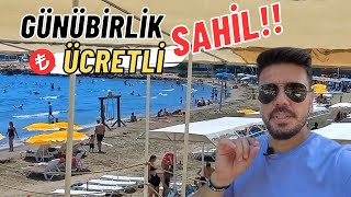 Mersin'de Denize Girilecek Yerler | Günübirlik Ücretli Sahilde Tatil !!