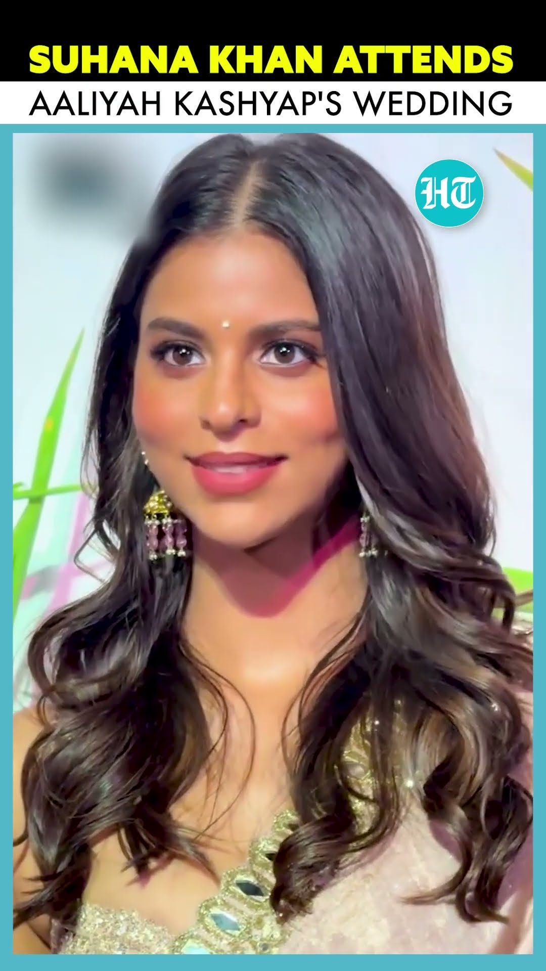 Suhana Khan Dazzles At Filmmaker Anurag Kashyap’s Daughter’s Wedding
