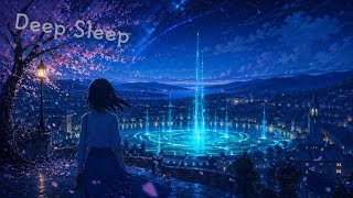 Beneath the Emerald Night Fountain | Deep Sleep Ambience
