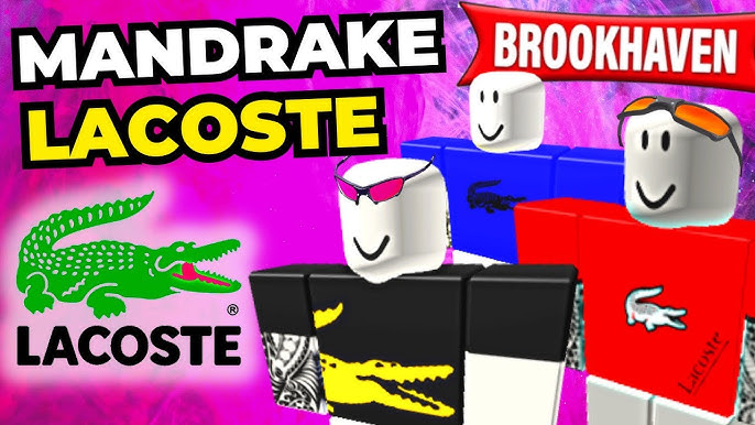 código de roupa da Lacoste no Roblox