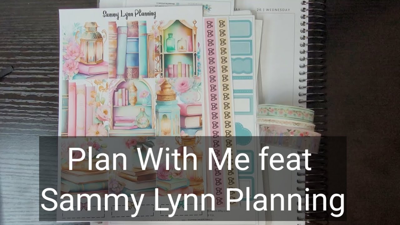 Plan With Me feat Sammy Lynn Planning and Simply Gilded YouTube