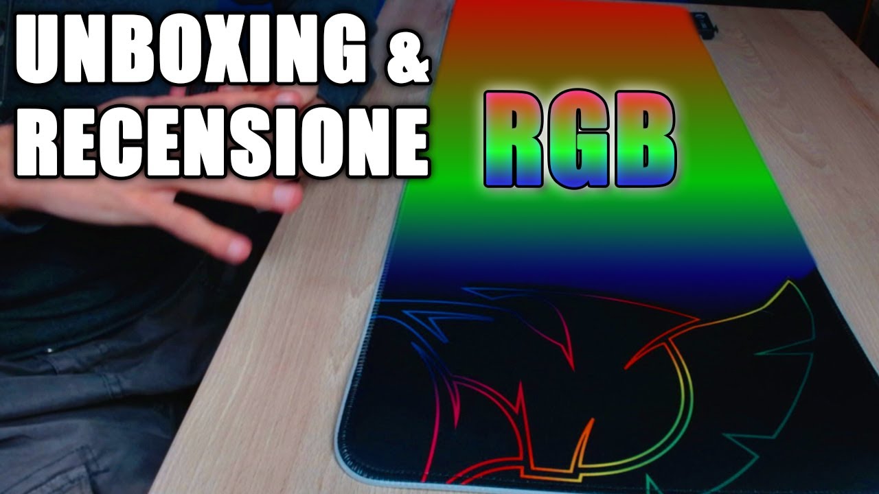 Tappetino Per Mouse Da Gioco Rgb - Tappetino Per Mouse A Led Con - Foto 9