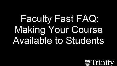 Making Your Course Available to Students (Moodle 3.2)