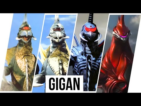 Gigan Evolution / Godzilla's opponent (1972-2023)