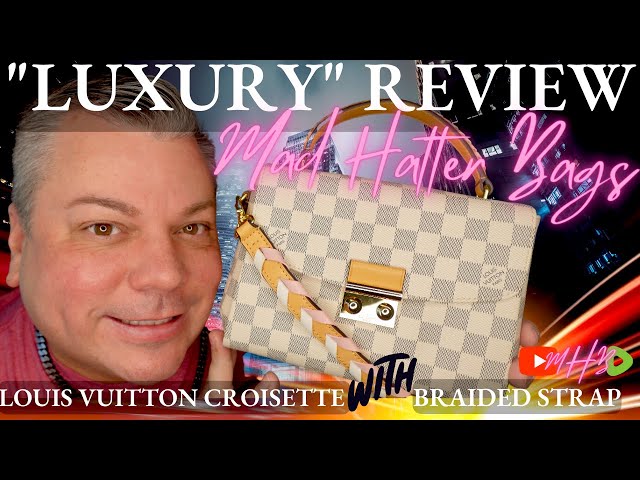 Louis Vuitton Croisette Damier Ebene Handbag Unboxing and Review