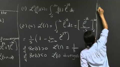 Laplace Transform: Basics | MIT 18.03SC Differential Equations, Fall 2011