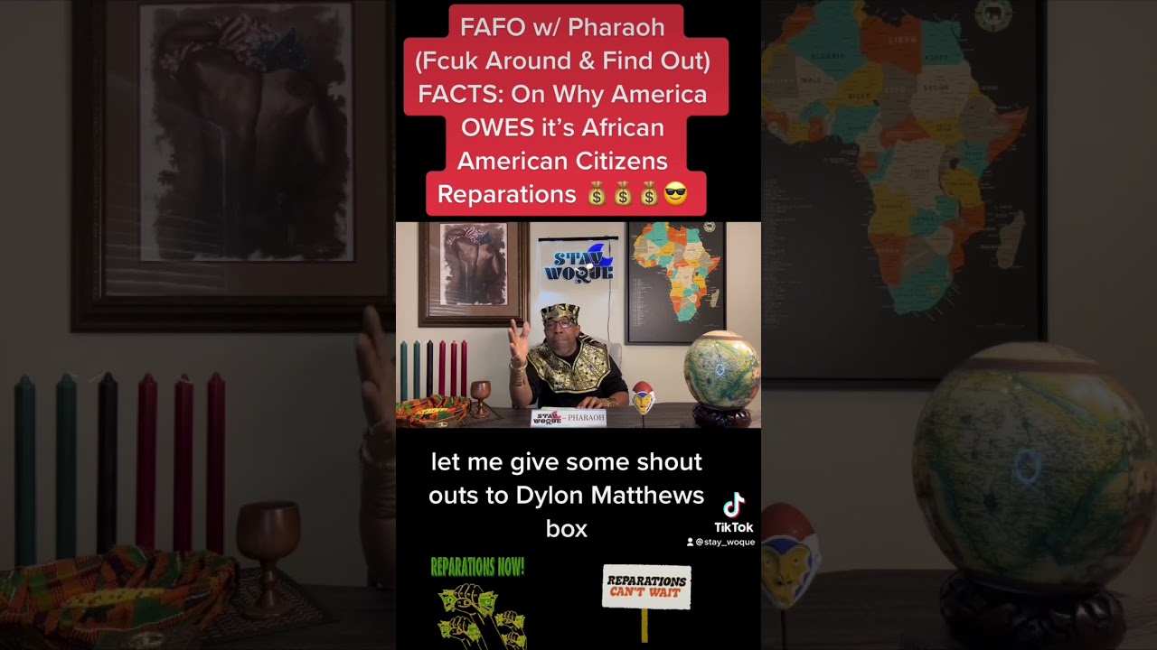 I GOT Receipts 😎.   Let’s go!  “Reparations” now please 💰 