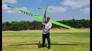 RC FOX GLIDER scale 1:3. construction planning and flight