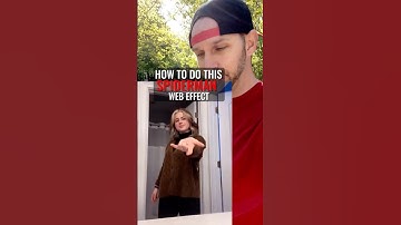 Create this Spiderman effect using just your phone!