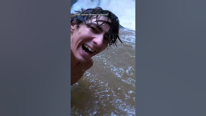 Tourists run for their lives after sudden waterfall surge 🌊