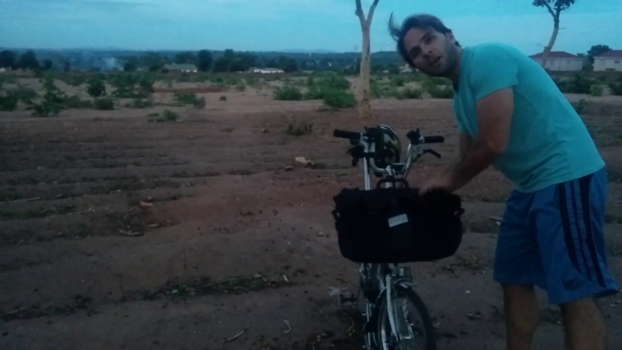 My all in one lighting solution for brompton bicycle touring